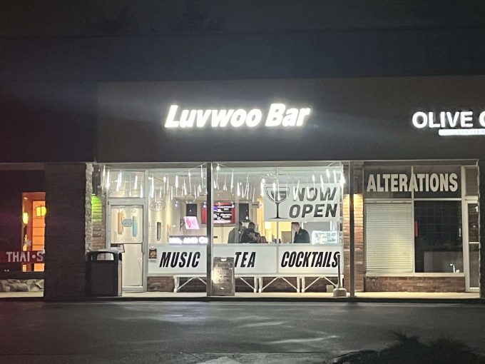 Luvwoo Bar at Night
