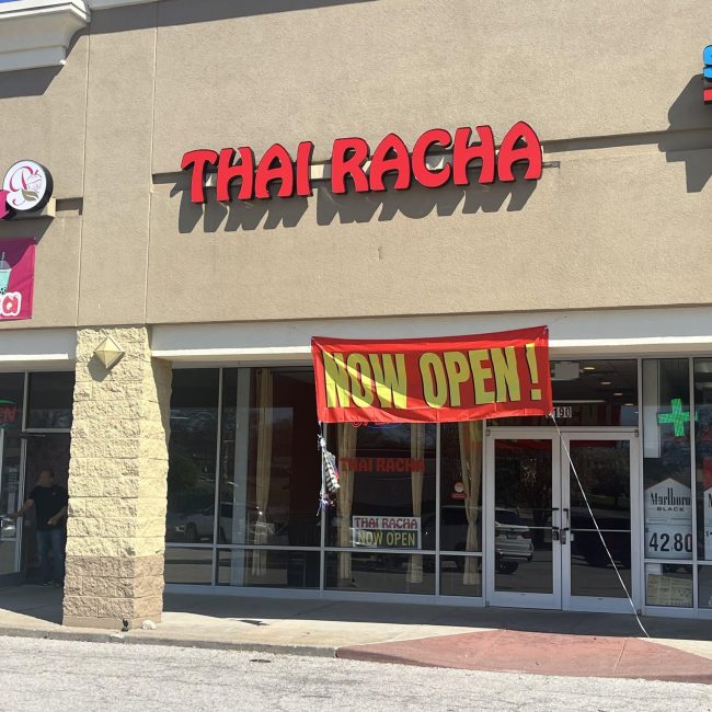 Thai Racha Opened Thursday for Business